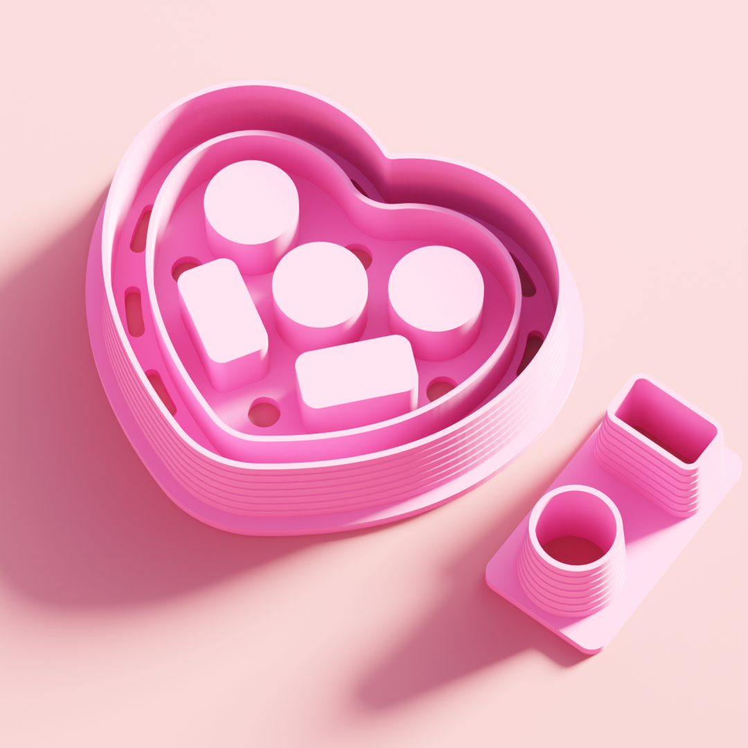 Box of Chocolates Heart Cutter
