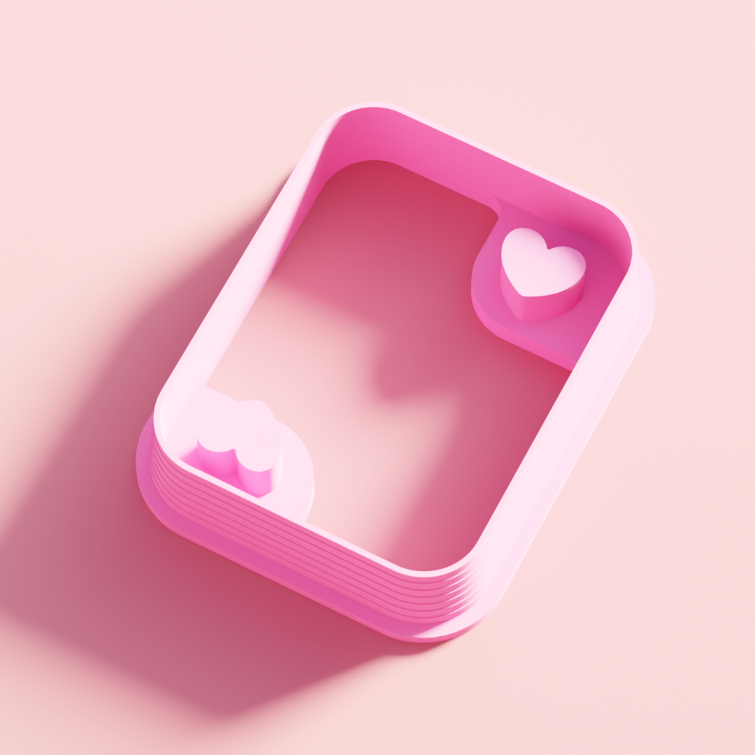 Hearts Playing Card Cutter