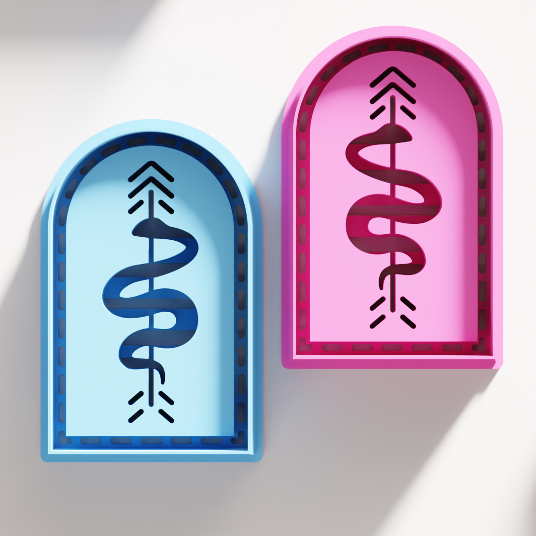 Arrow Snake Arch Negative Cutter