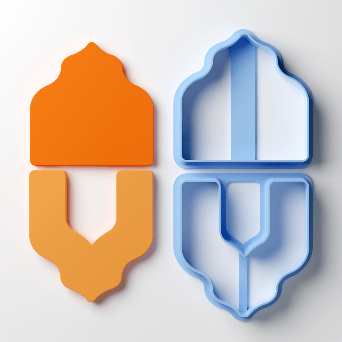 Cape Arch Clay Cutter Pair - Claylab