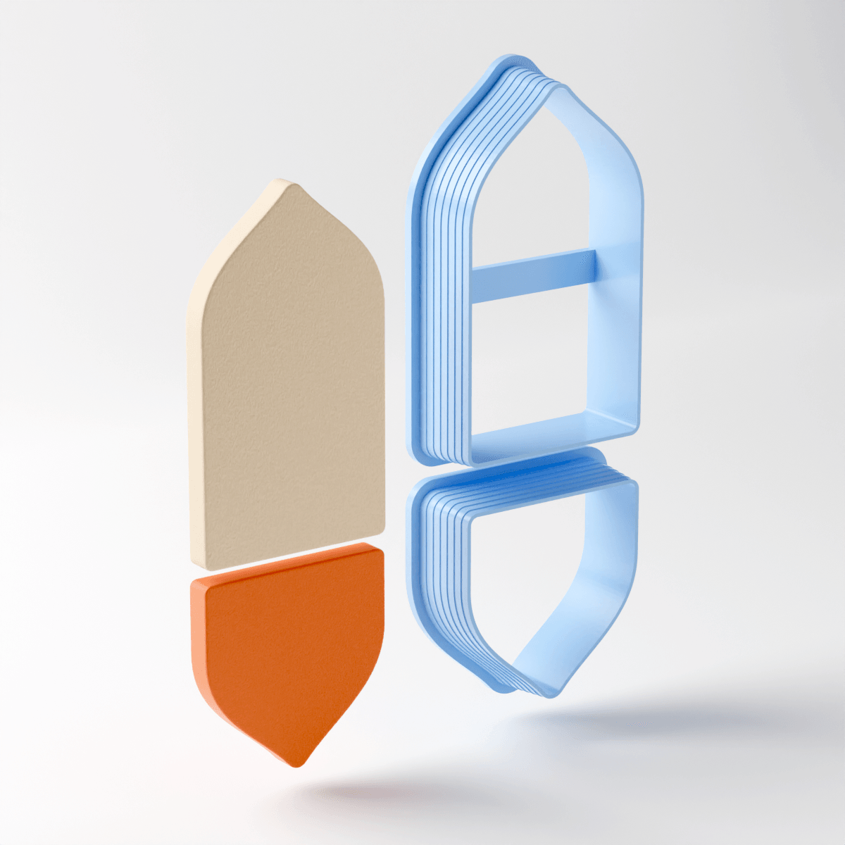 All 7 Slim Arch Cutter Pairs - Claylab