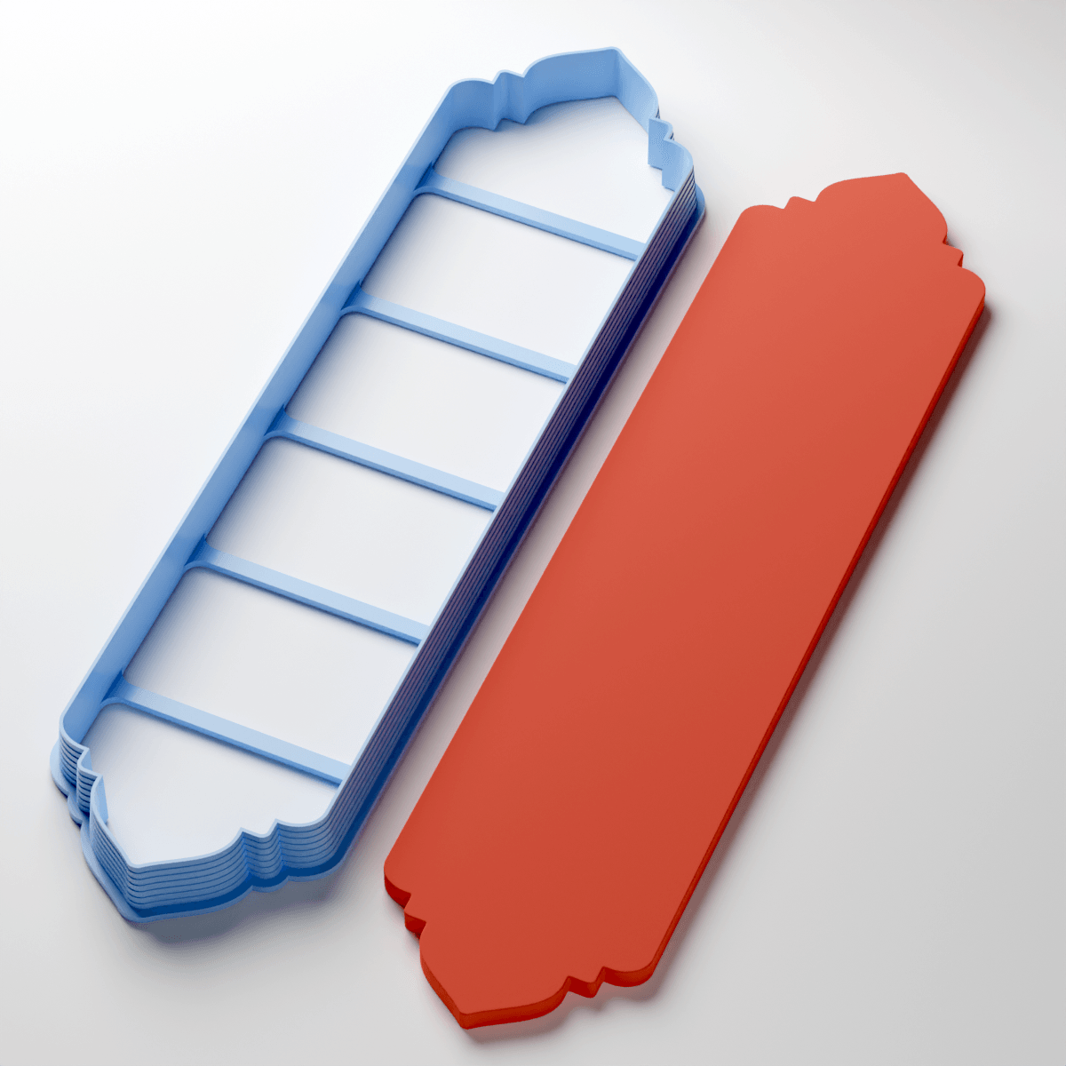 Tented Arch Bookmark Clay Cutter - Claylab