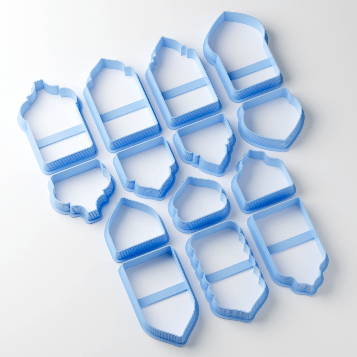 All 7 Slim Arch Cutter Pairs - Claylab