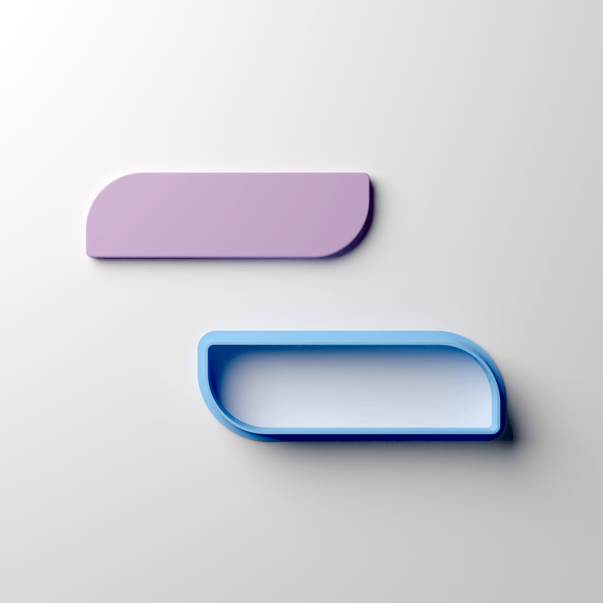 Leaf Rectangle Clay Cutter - Claylab