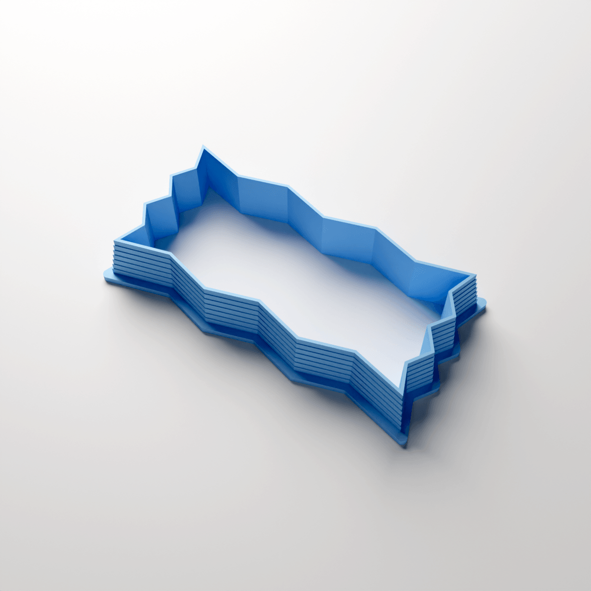 Zig Zag Badge Clay Cutter - Claylab