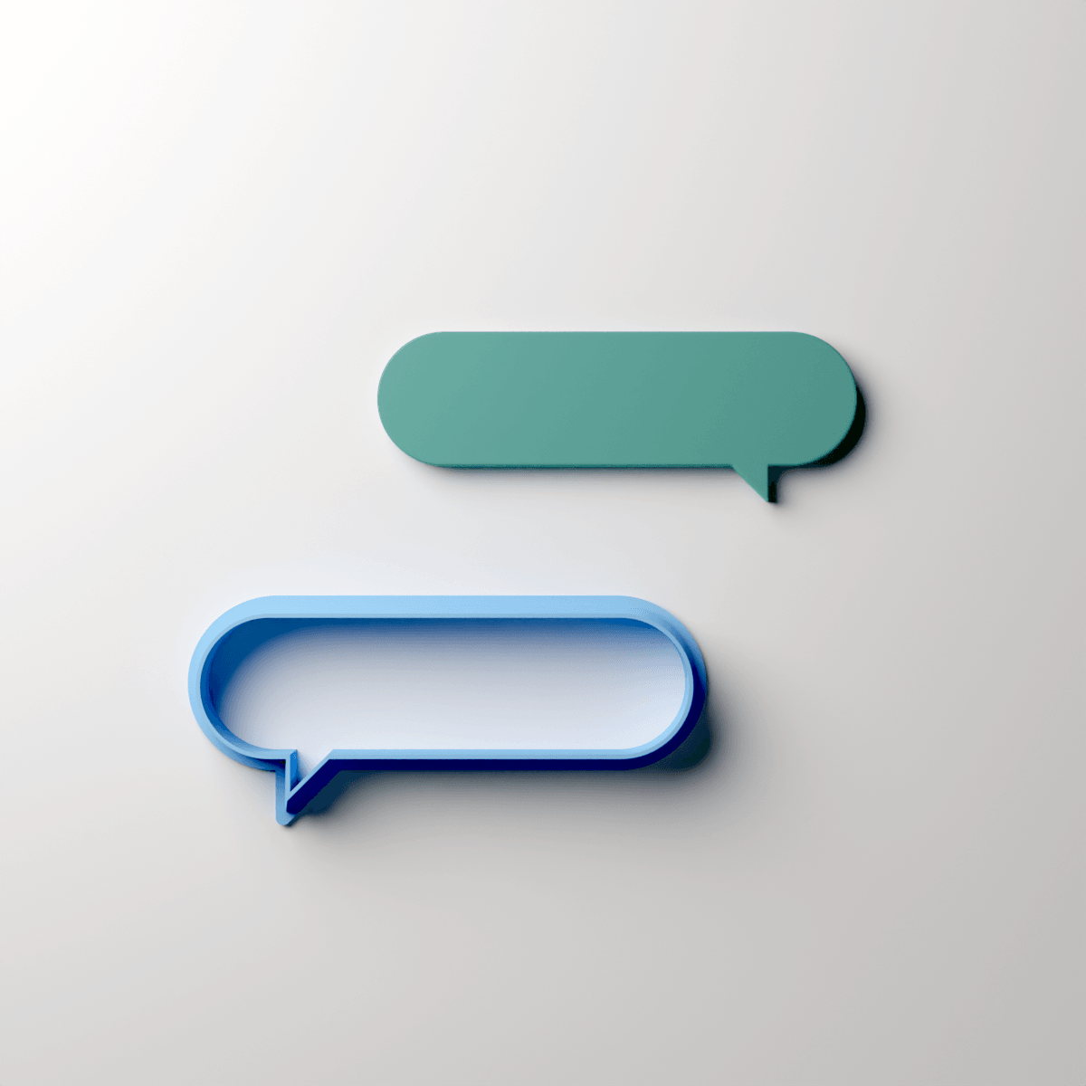 Speech Bubble Oval Clay Cutter - Claylab