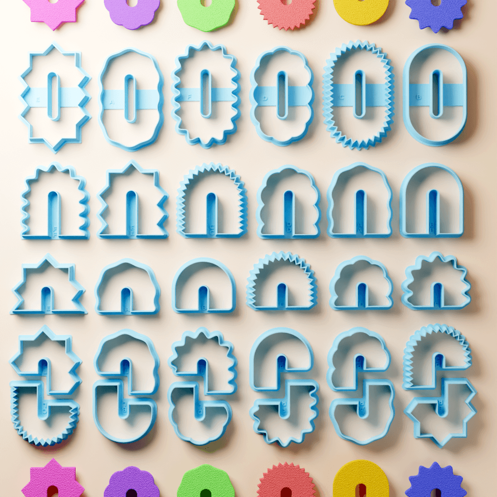 All 30 Flip Clay Cutter Pack (SAVE 15%) - Claylab