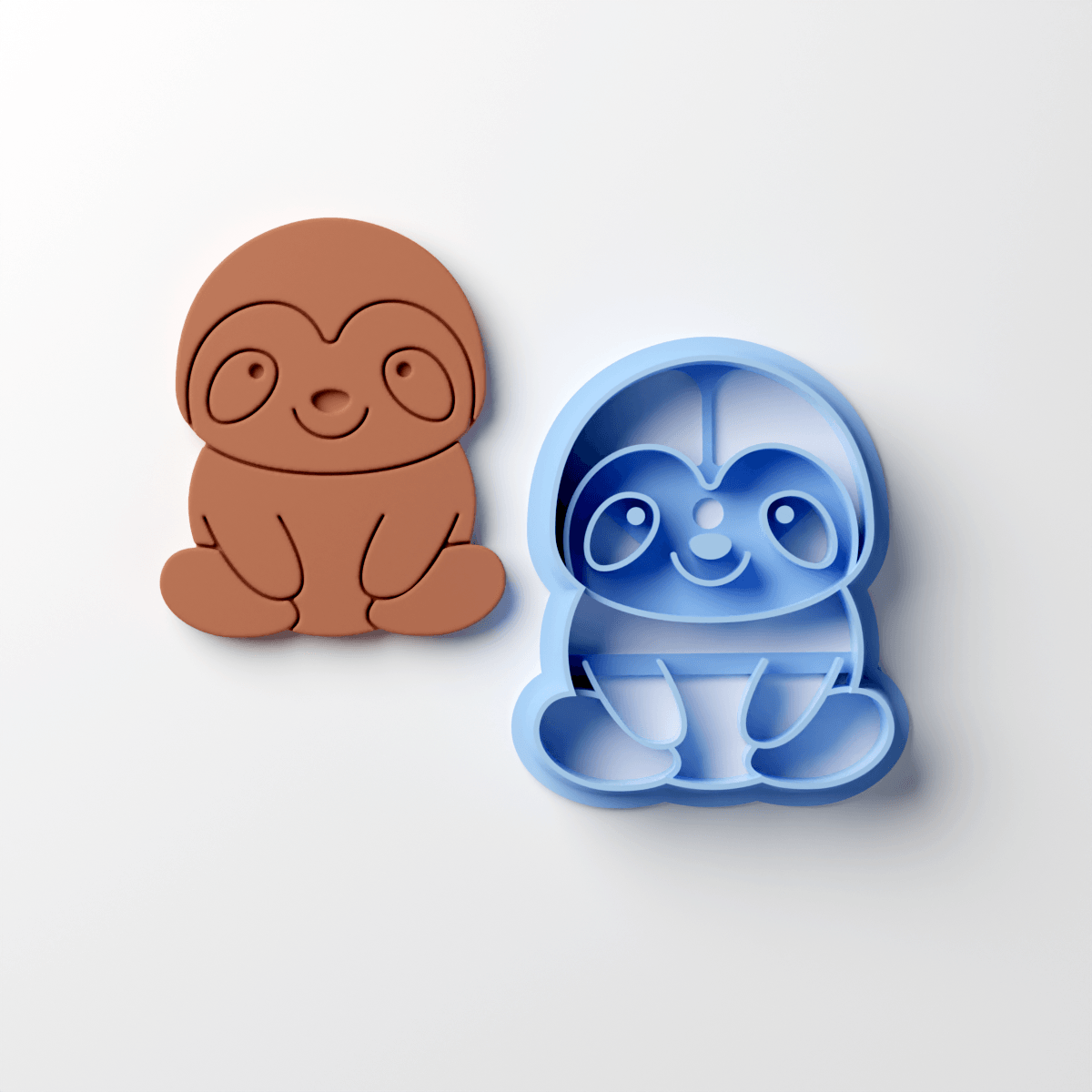 Sloth Clay Cutter (Drop 2 Critters) - Claylab