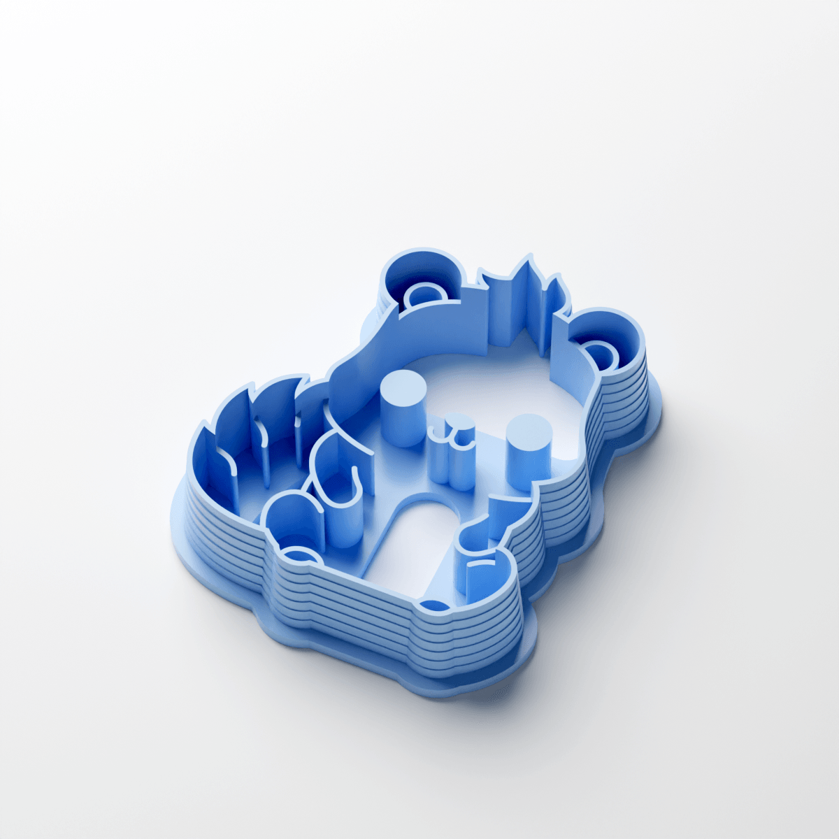 Squirrel Clay Cutter (Drop 2 Critters) - Claylab