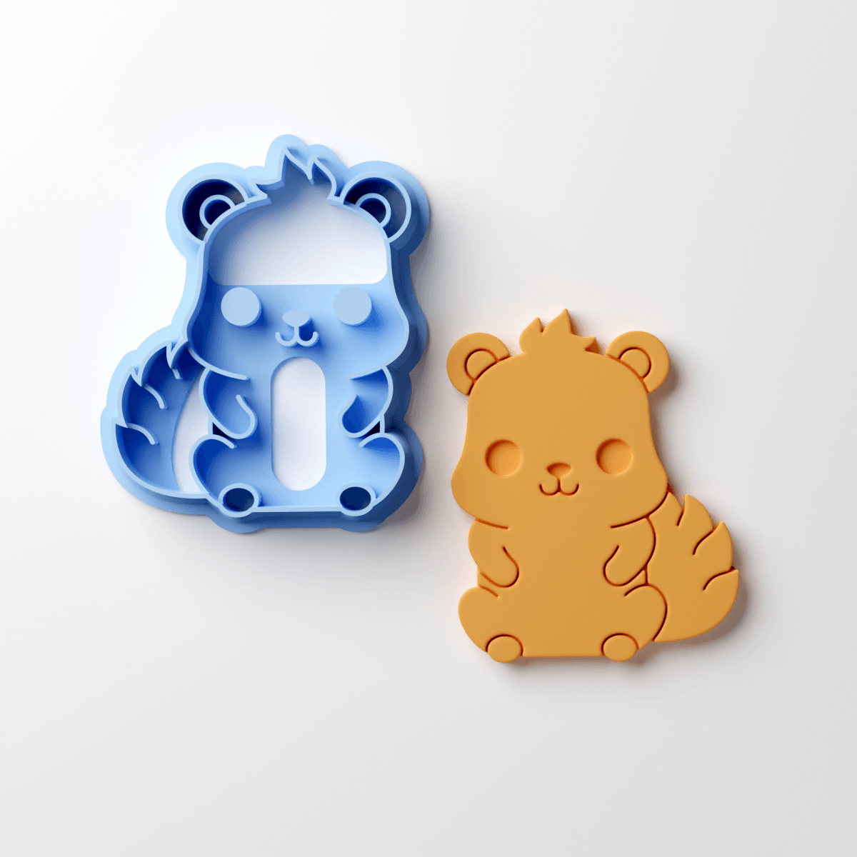Squirrel Clay Cutter (Drop 2 Critters) - Claylab