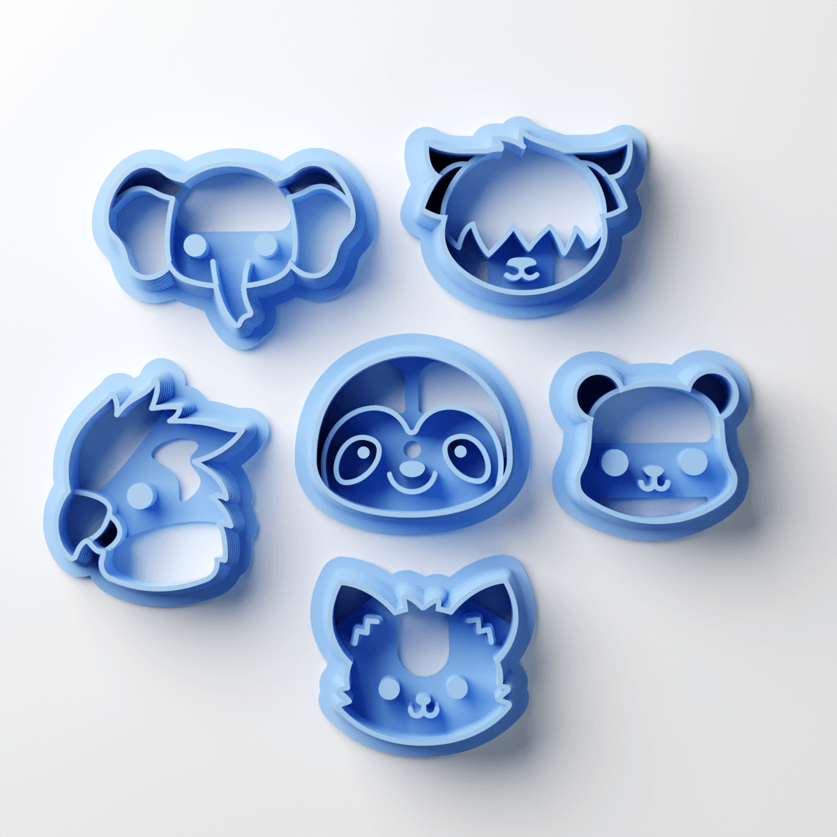 Drop 2 - Animal Stud Clay Cutters Set (6 cutters) (Save 10%) - Claylab