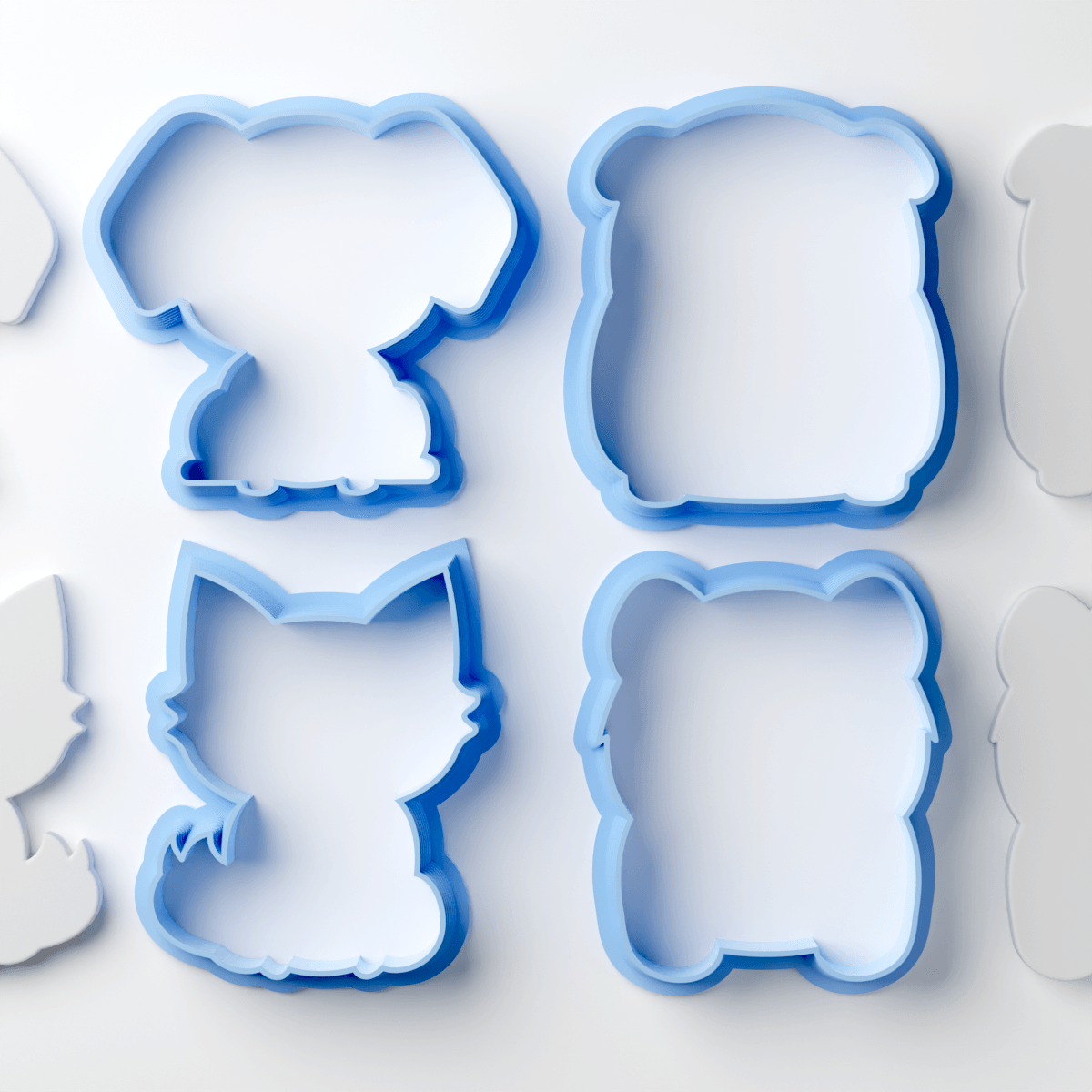 Blank Animal Clay Cutters - Claylab