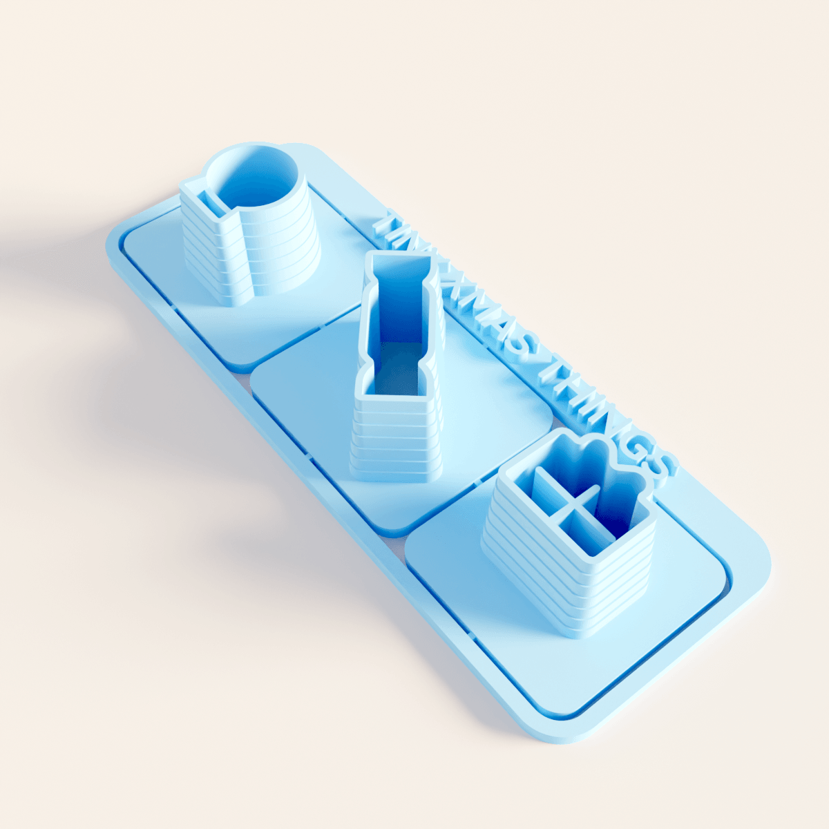Tiny Xmas Things - Bookshelf Decor Cutters (Xmas 2024) - Claylab