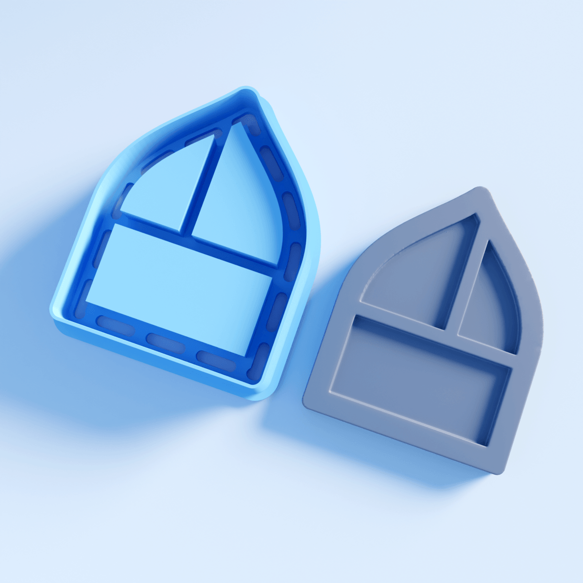 Tudor Arch Bookshelf Clay Cutter - Claylab