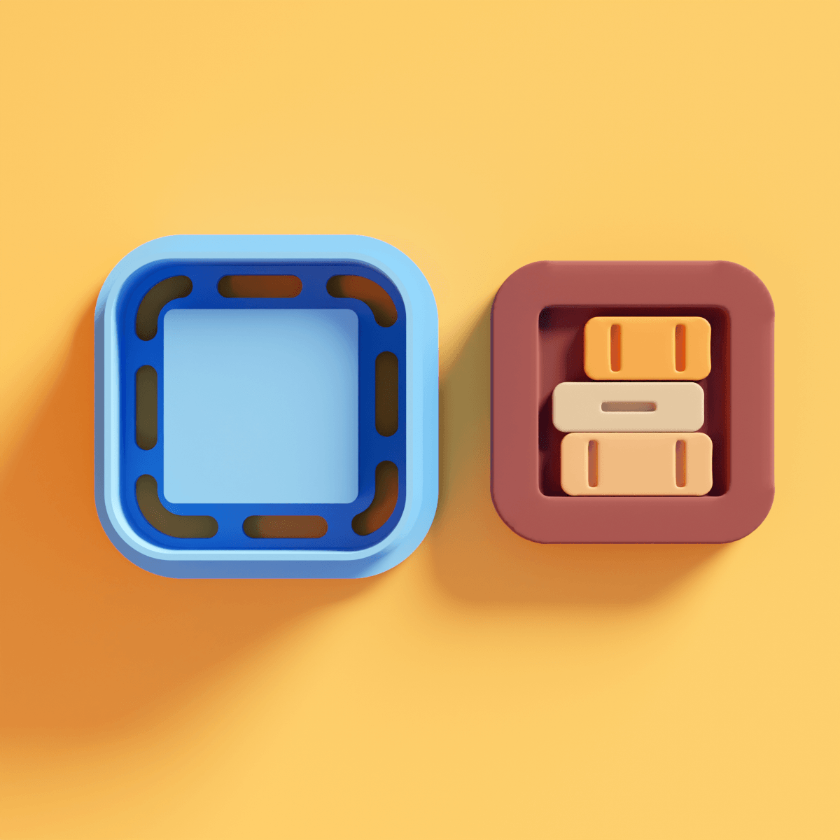 Bookshelf Stud Clay Cutters - Claylab