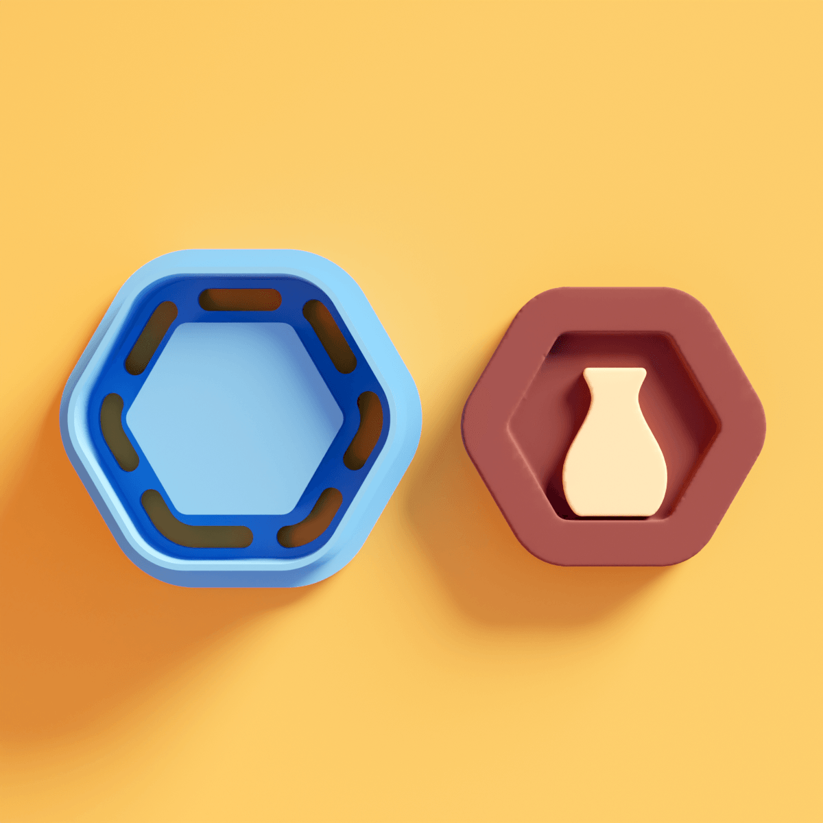 Bookshelf Stud Clay Cutters - Claylab