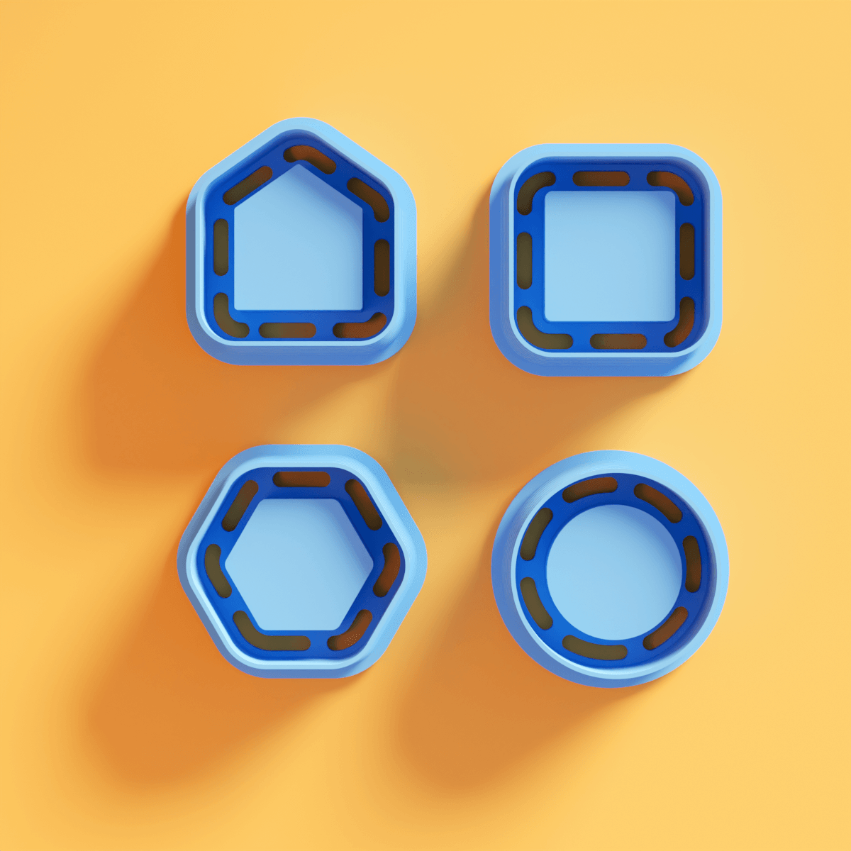 Bookshelf Stud Clay Cutters - Claylab