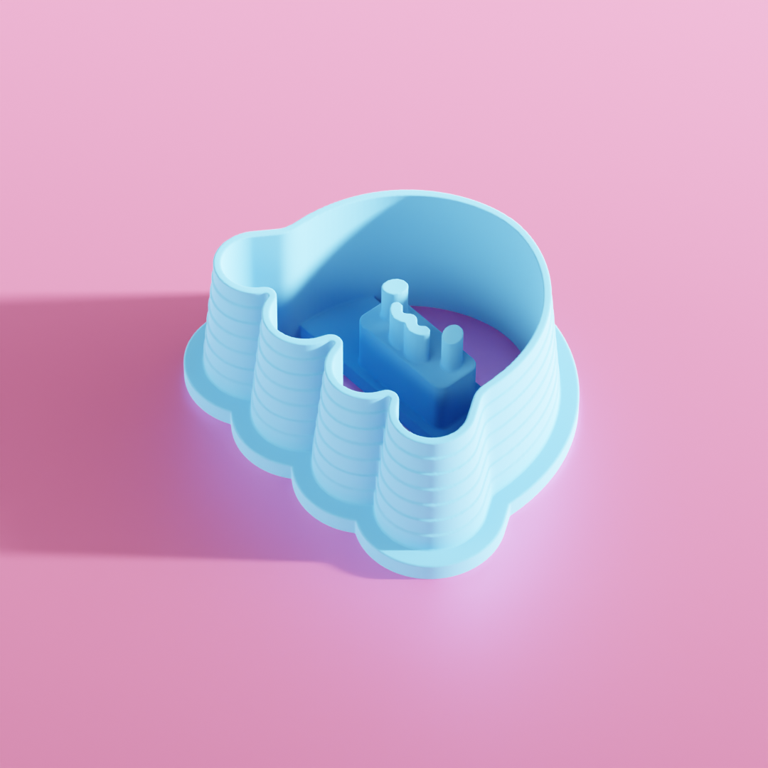 Chubby Jellyfish Stud Cutter