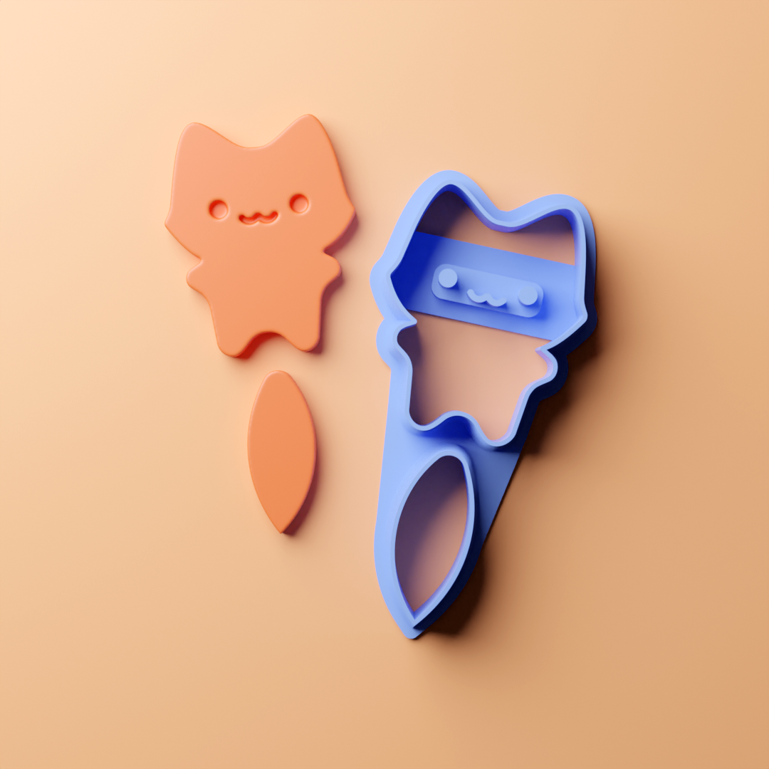 Kawaii Cat Dangle Cutter