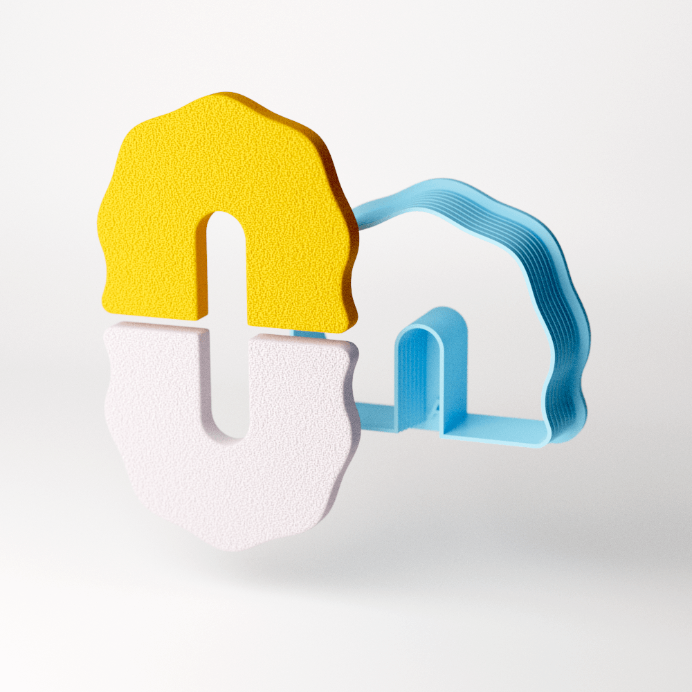 Wavy Half Flip Clay Cutter - Claylab