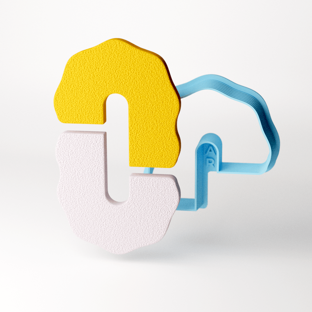 Wavy Offset Half Flip Clay Cutter - Claylab