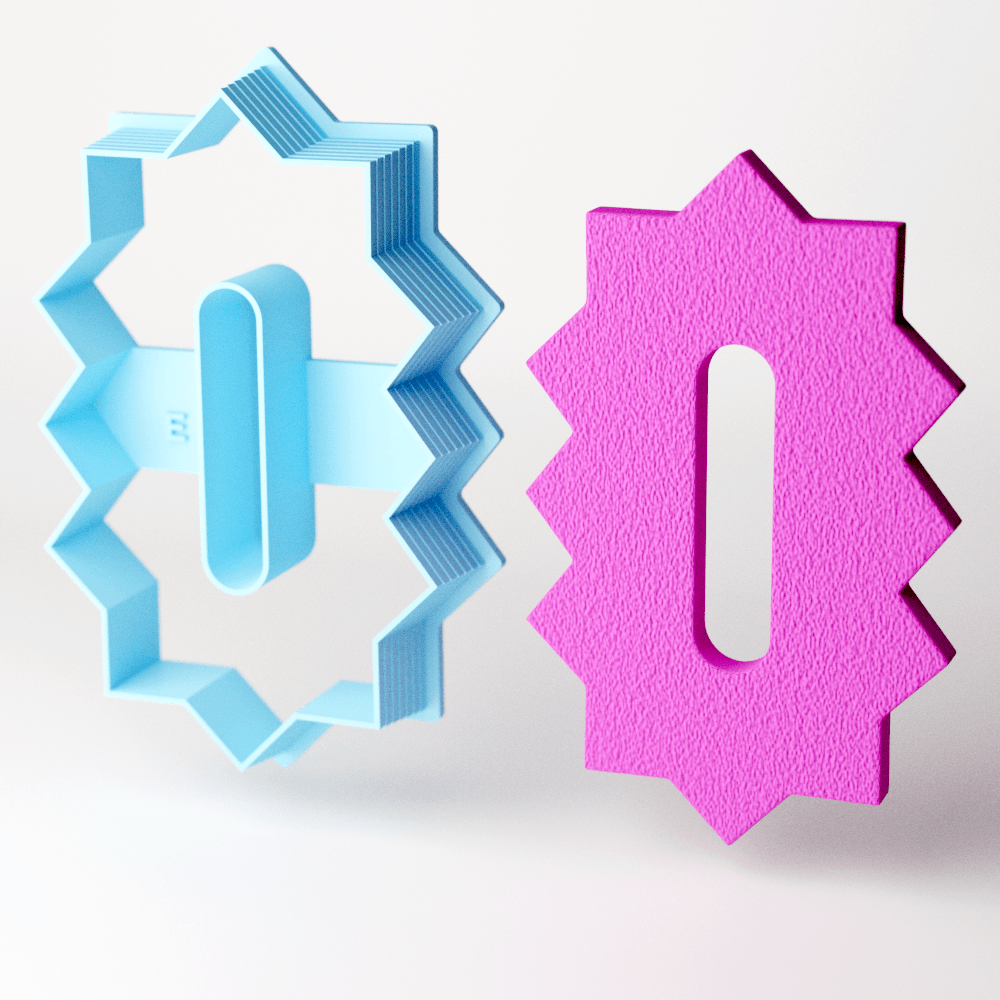 Jagged Full Flip Clay Cutter - Claylab