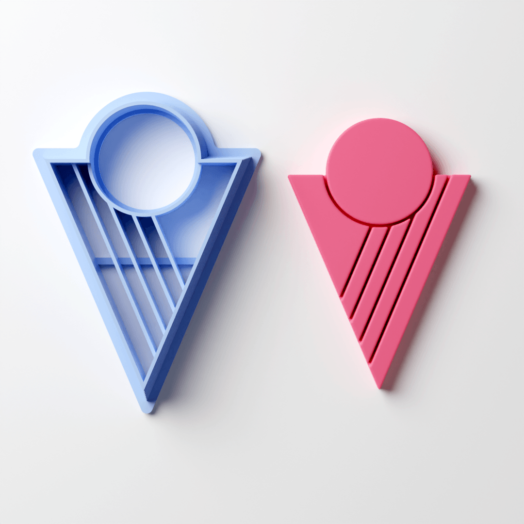 Retro Shard Clay Cutter - Claylab