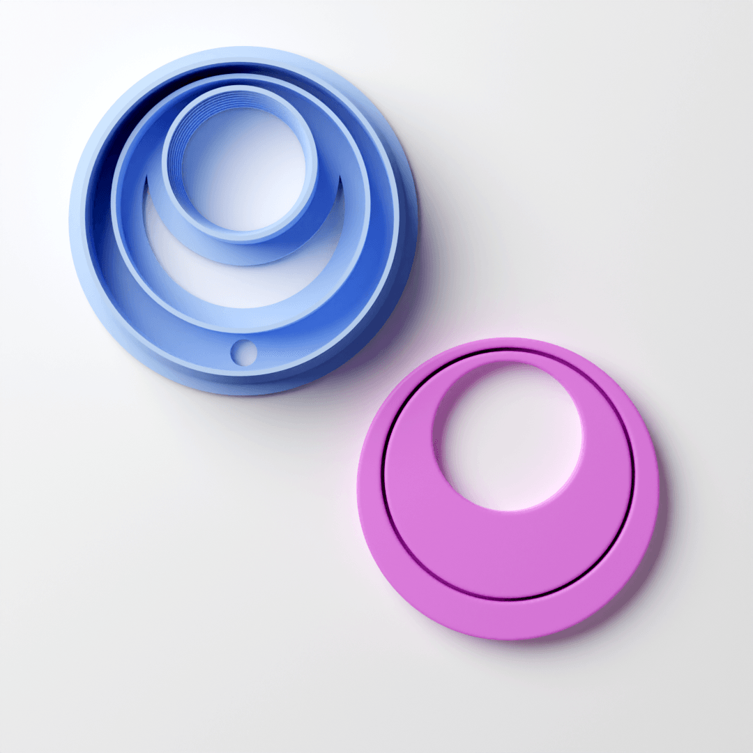 Retro Moon Clay Cutter - Claylab