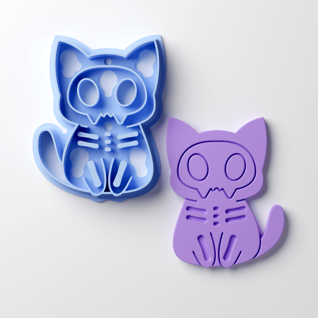 Skele-Cat Clay Cutter - Claylab