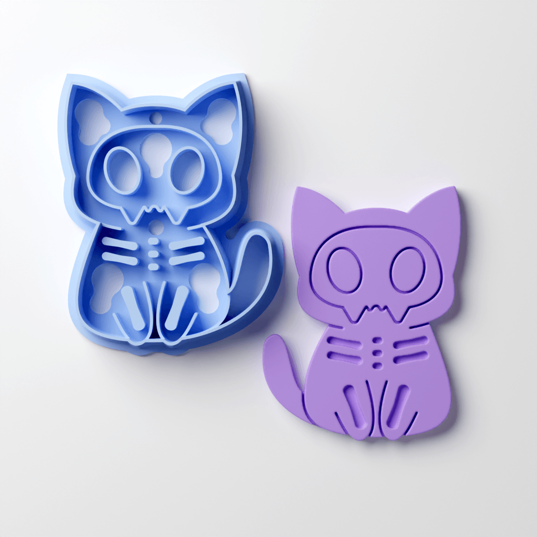 Skele-Cat Clay Cutter - Claylab