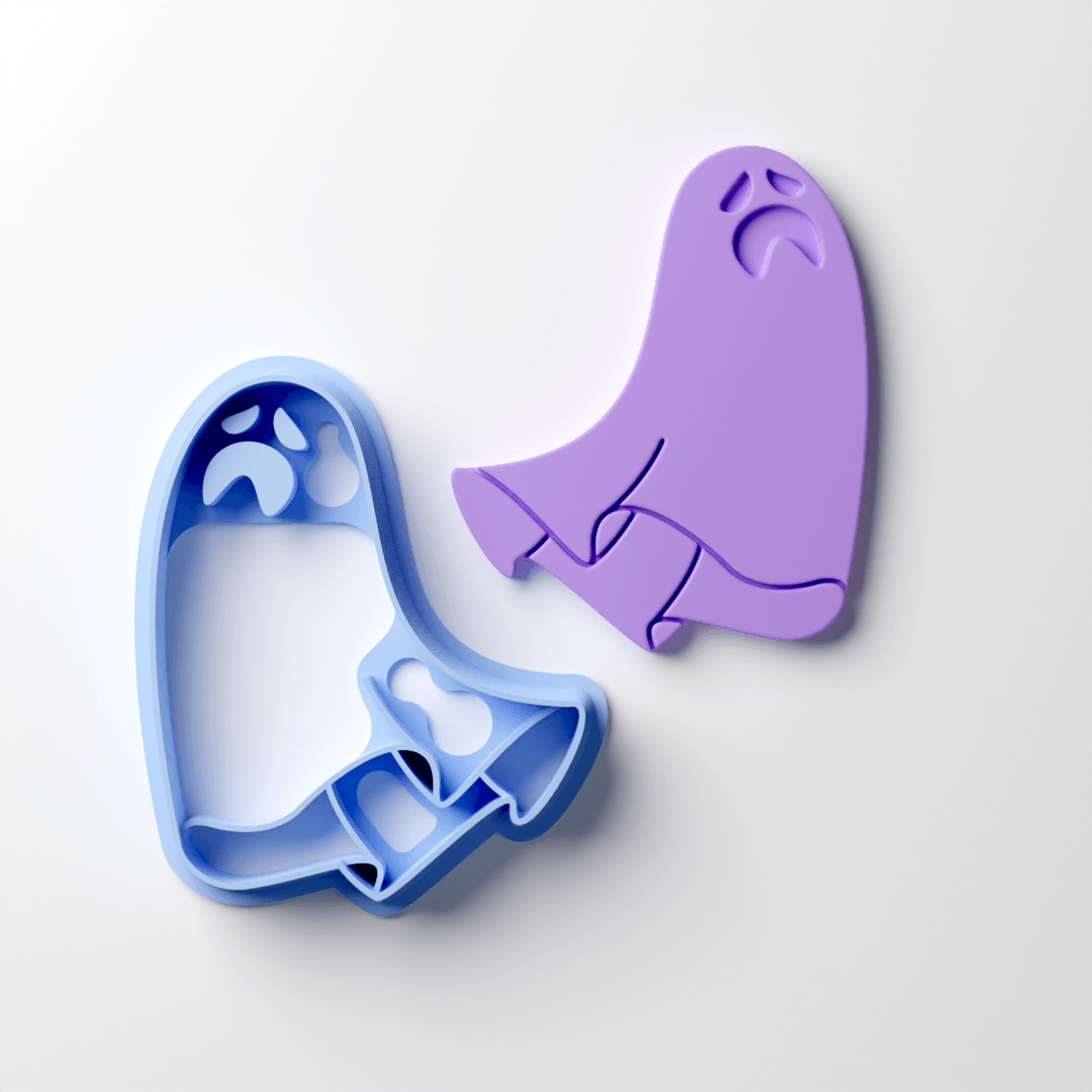Scaredy Ghost Clay Cutter - Claylab