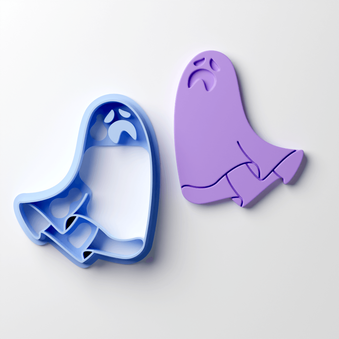 Scaredy Ghost Clay Cutter - Claylab