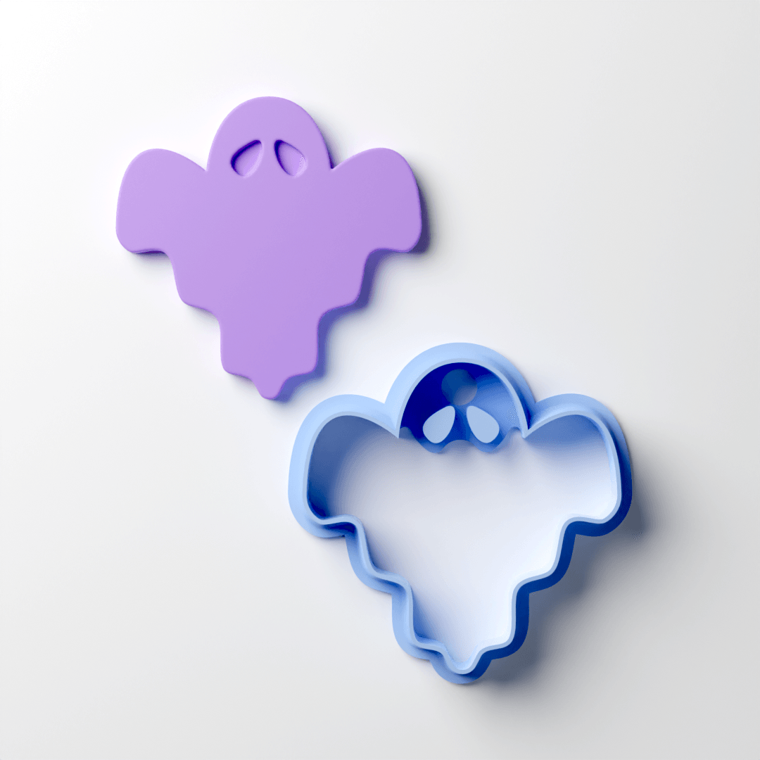 Boo! Ghost Clay Cutter - Claylab