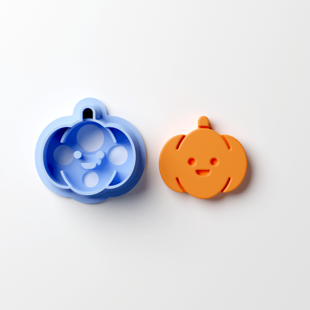 Happy Lil' Pumpkin Stud Clay Cutter - Claylab