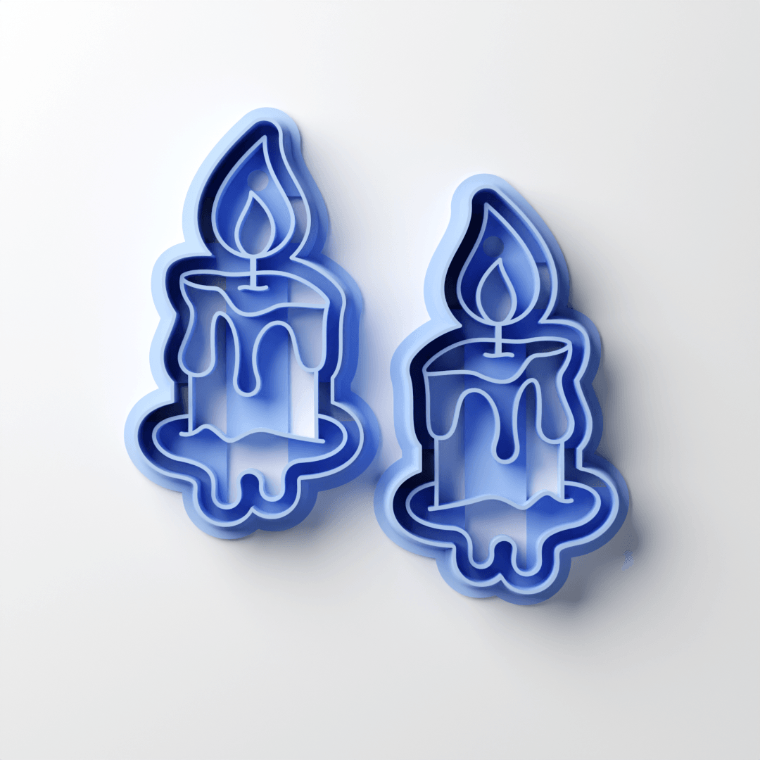 Short Candle Clay Cutter - Claylab