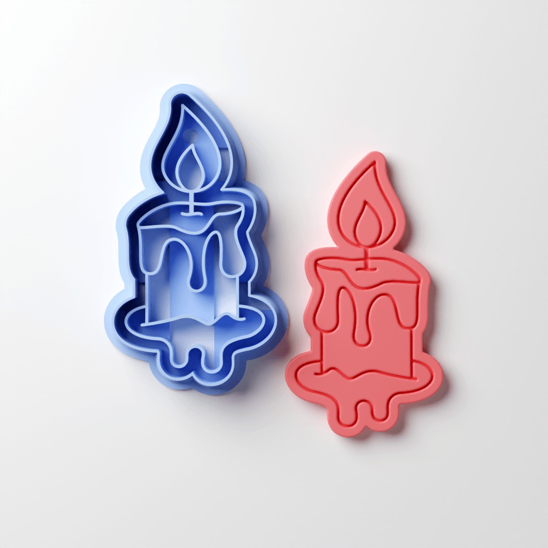 Short Candle Clay Cutter - Claylab