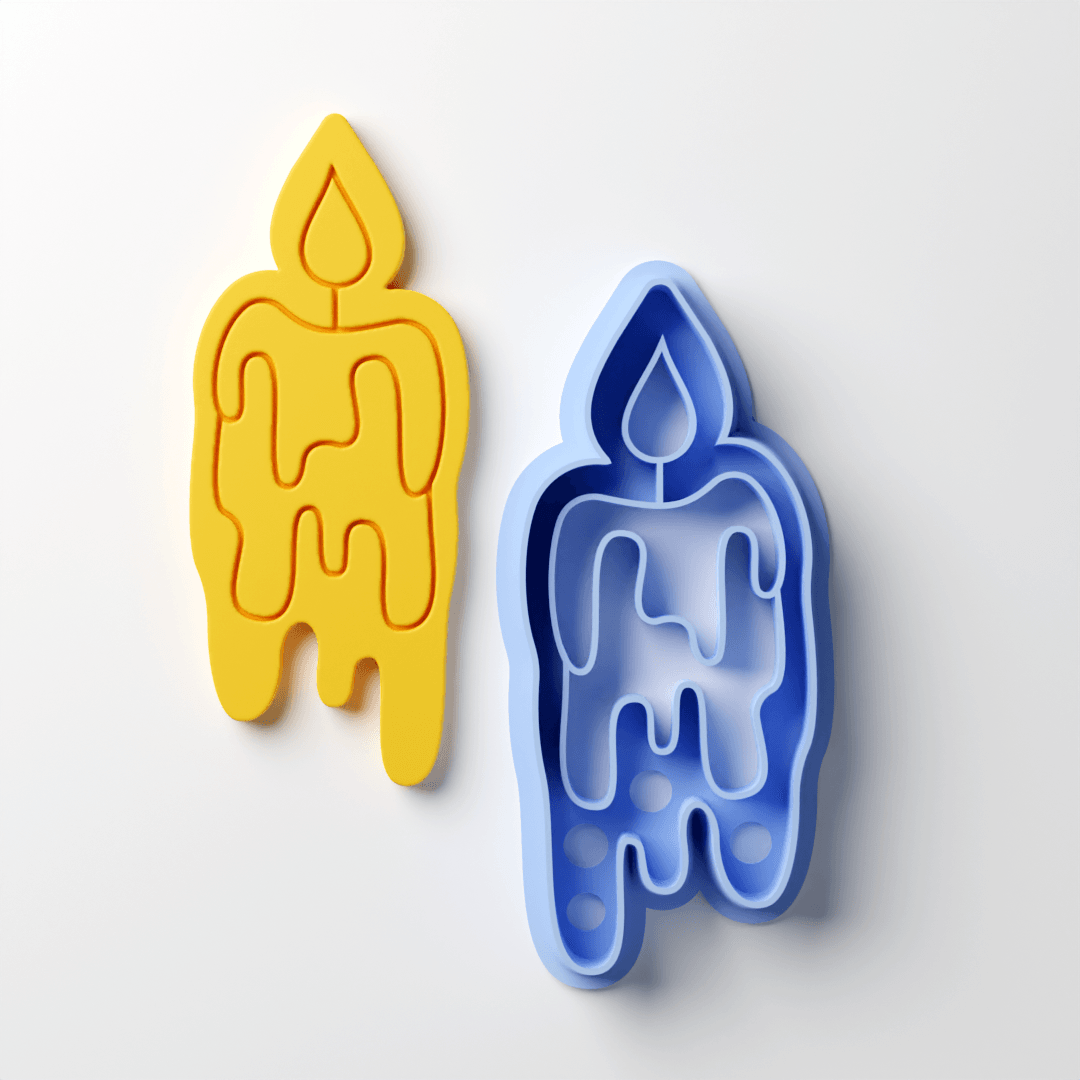 Dripping Candle Clay Cutter - Claylab
