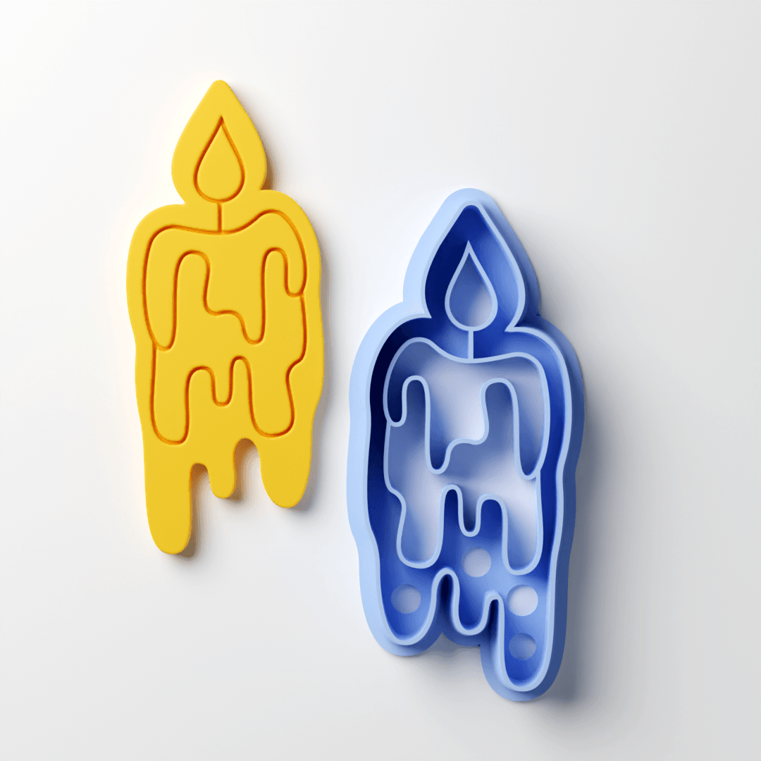 Dripping Candle Clay Cutter - Claylab