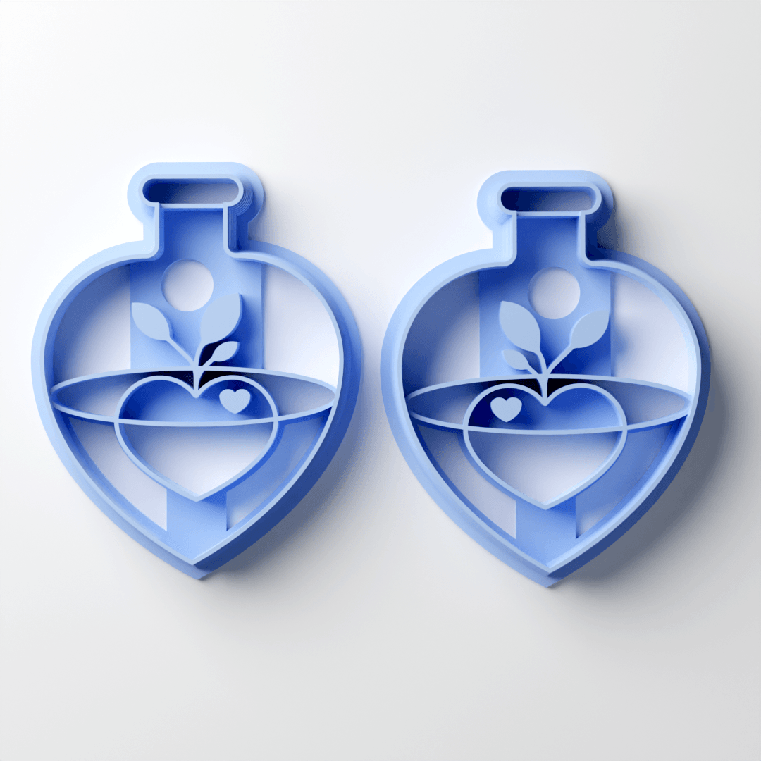 Love Sprout Potion Clay Cutter - Claylab