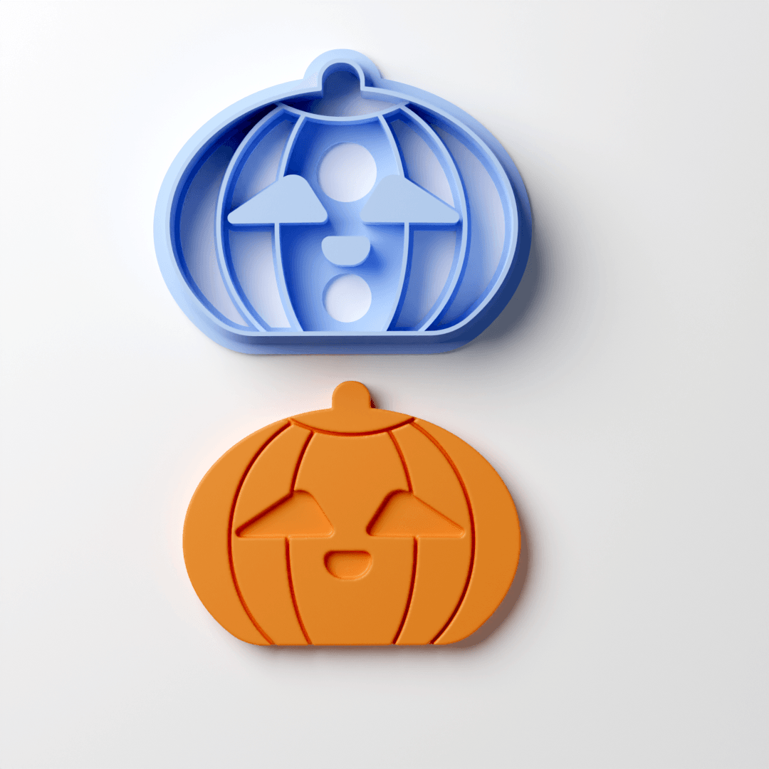 Cheery Pumpkin Clay Cutter - Claylab