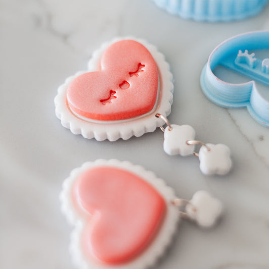 Frilly Heart Cutter Set