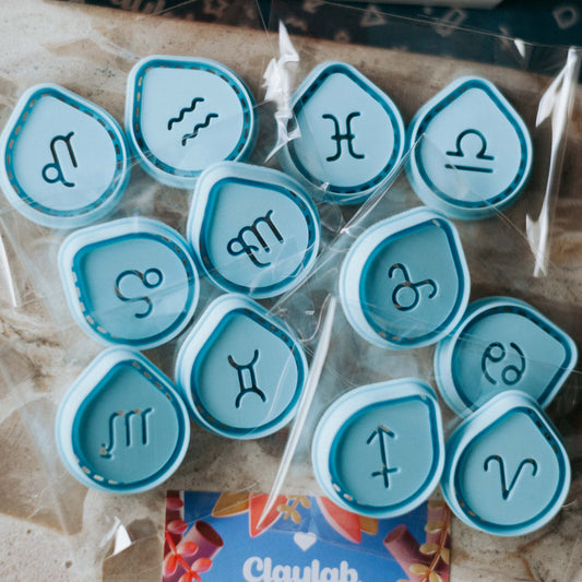Zodiac Dangle Cutter Pack - 12 Cutters