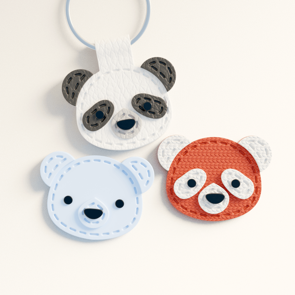Stitch Panda Snap Card - Claylab