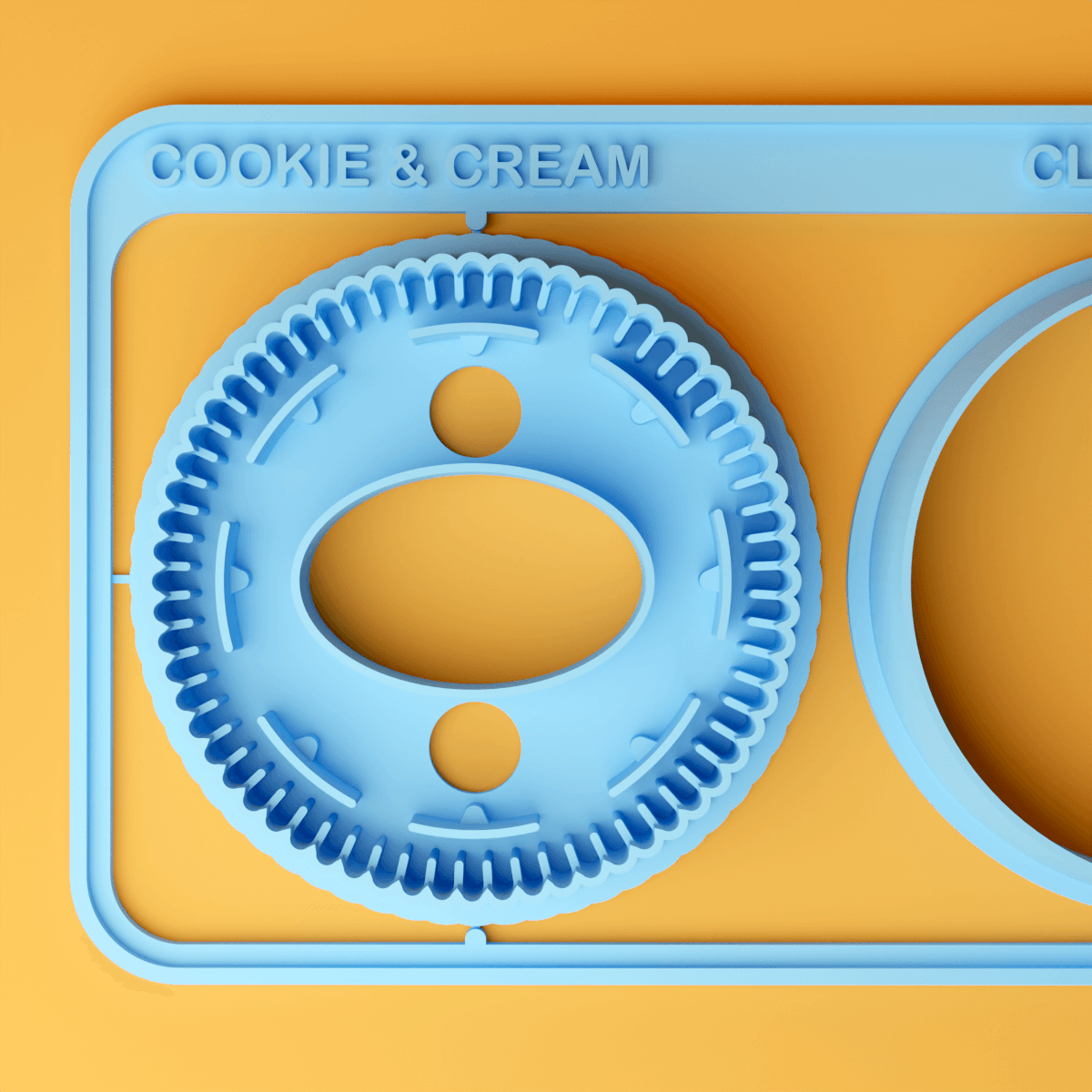 Cookie & Cream Snap Card - Claylab