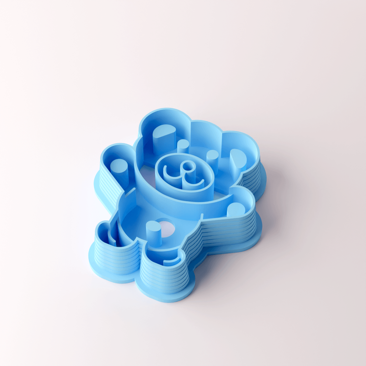 Teenie Teddy Clay Cutter - Claylab