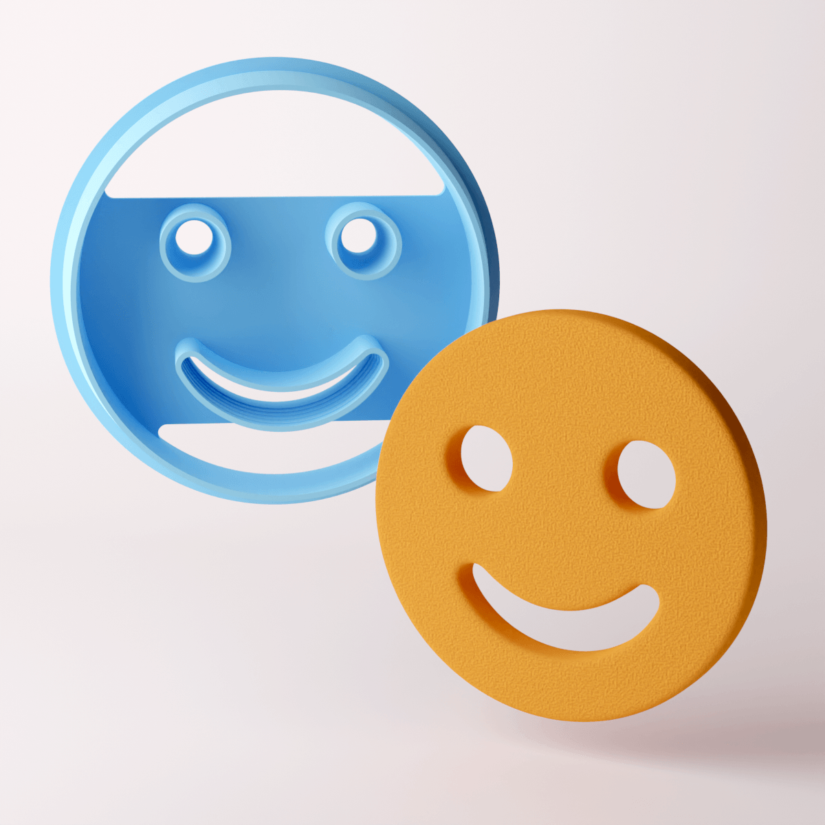 Smiley Hash Brown Clay Cutter - Claylab