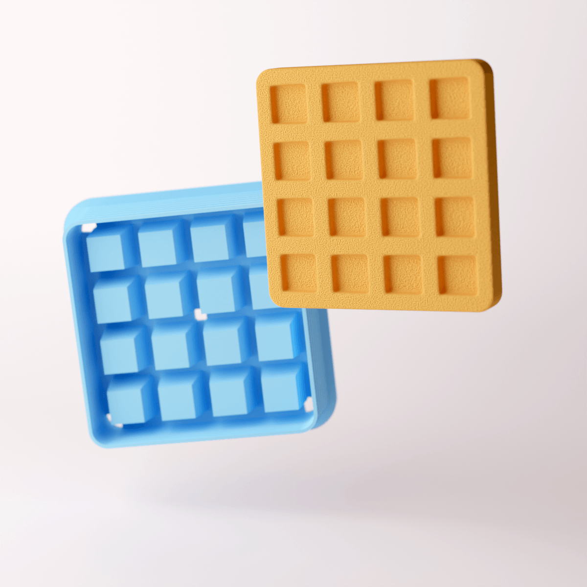 Square Waffle Clay Cutter - Claylab