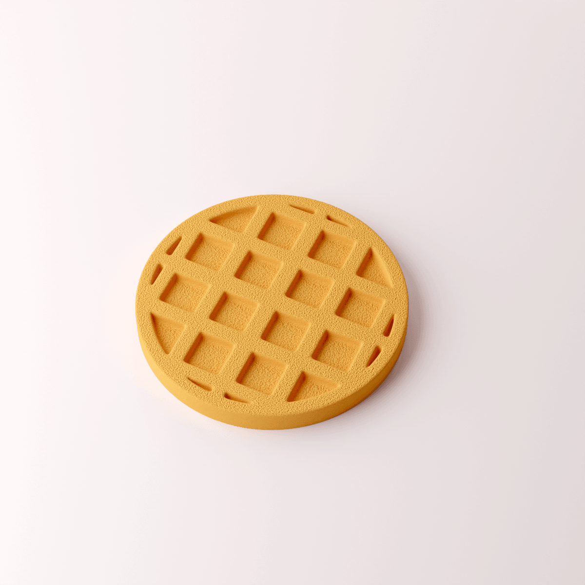 Round Waffle Clay Cutter - Claylab