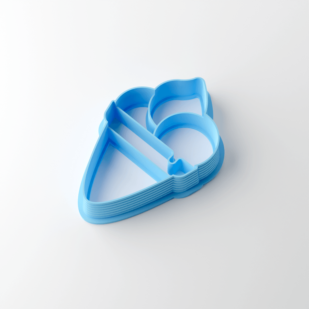 Ice Cream Scoops Clay Cutter - Claylab
