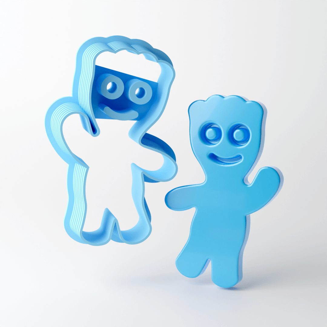 Sour Patch Dude Clay Cutter - Claylab